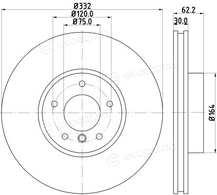 Hella Pagid 8DD 355 117-731