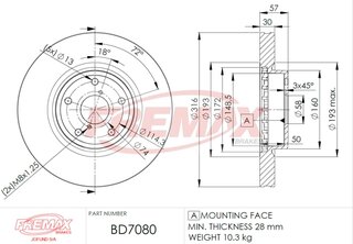 Fremax BD-7080