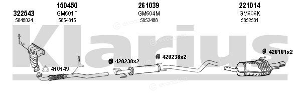 Klarius 391621E