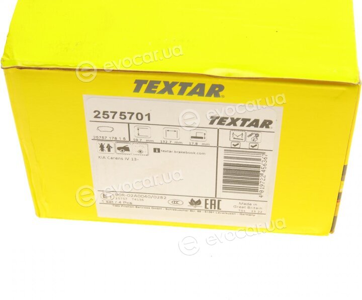 Textar 2575701