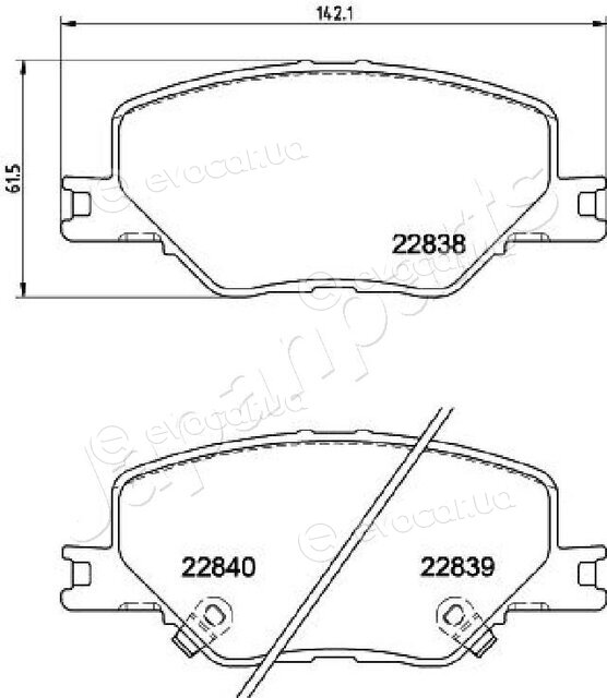 Japanparts PA-0417AF