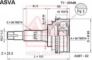 Asva TY-25A48