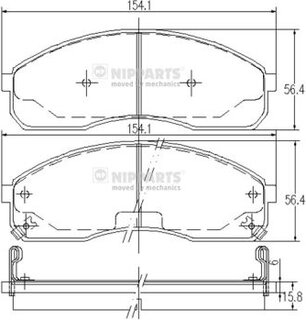 Nipparts J3600310