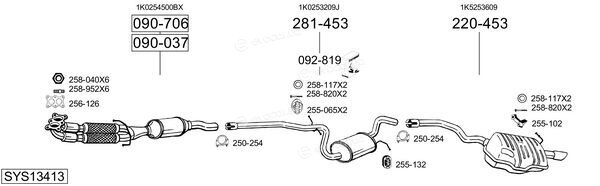 Bosal SYS13413