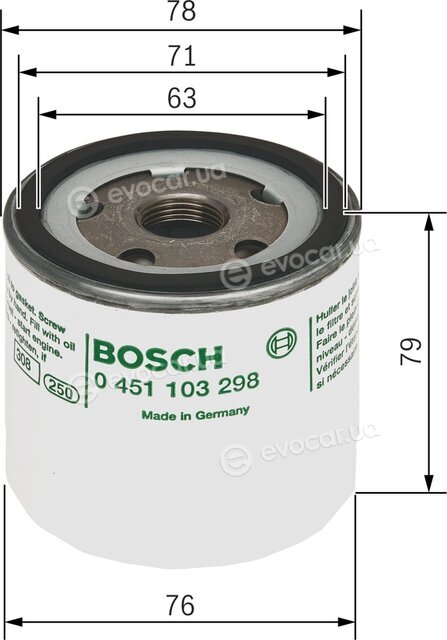 Bosch 0 451 103 298