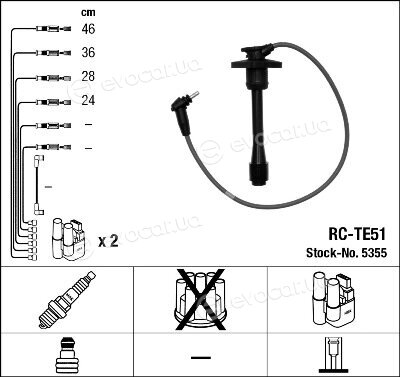 NGK / NTK RC-TE51