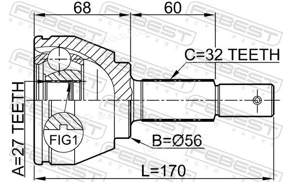 Febest 0210-A35