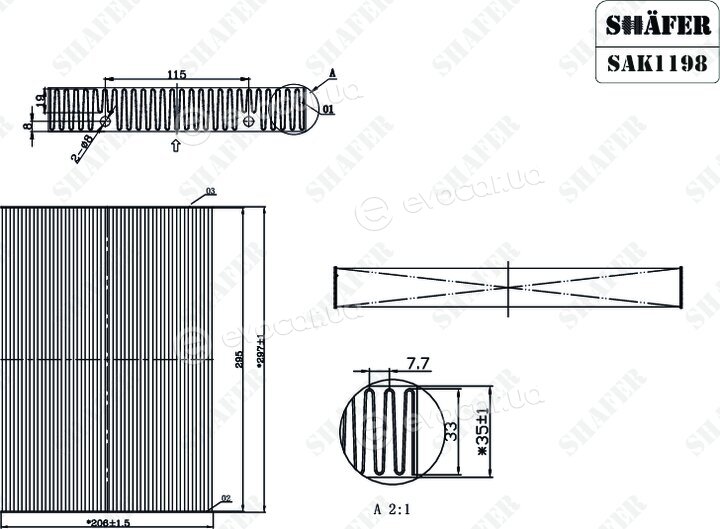 Shafer SAK1198