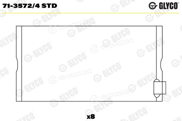 Glyco 71-3572/4 STD