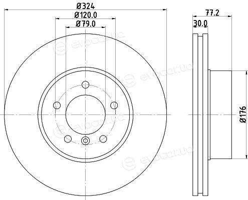 Hella Pagid 8DD 355 109-921