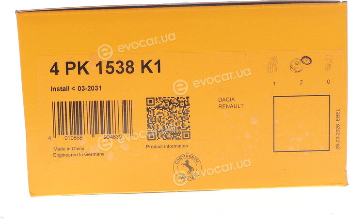 Continental 4PK1538K1