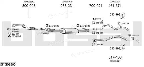 Bosal SYS08900