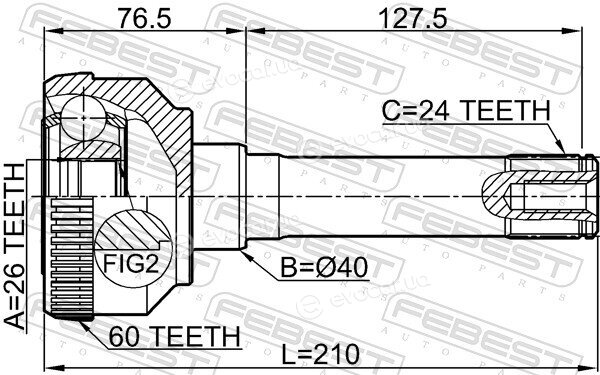 Febest 2910-DEF