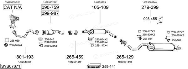 Bosal SYS07671