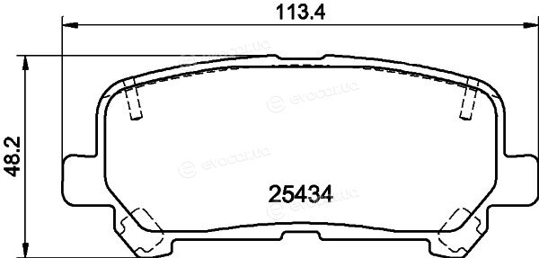 Hella Pagid 8DB 355 020-601