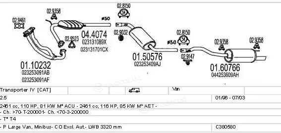 MTS C380580006494