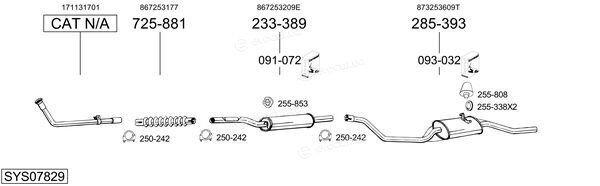 Bosal SYS07829