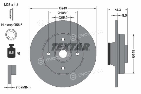 Textar 92194103