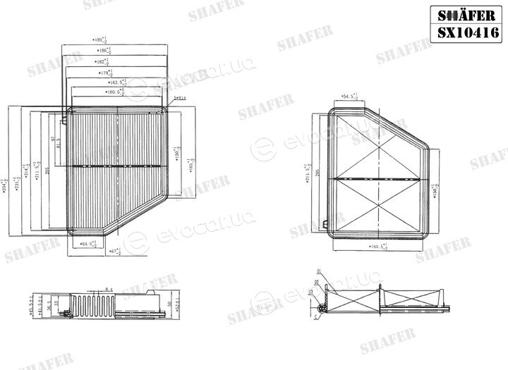 Shafer SX10416