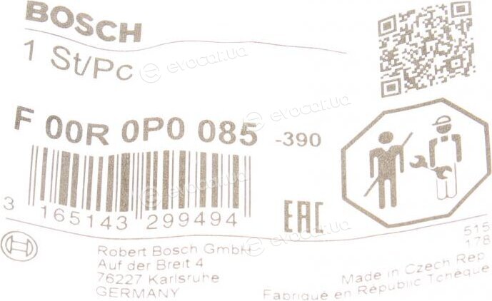 Bosch F 00R 0P0 085