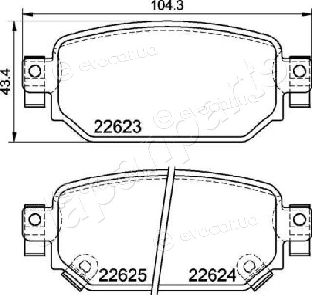 Japanparts PP-321AF