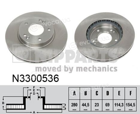 Nipparts N3300536