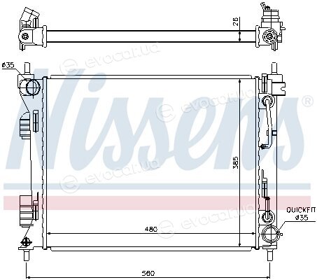 Nissens 675002