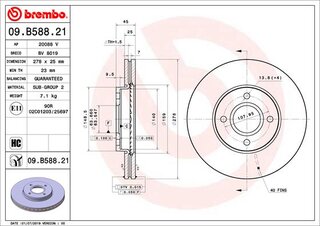 Brembo 09.B588.21
