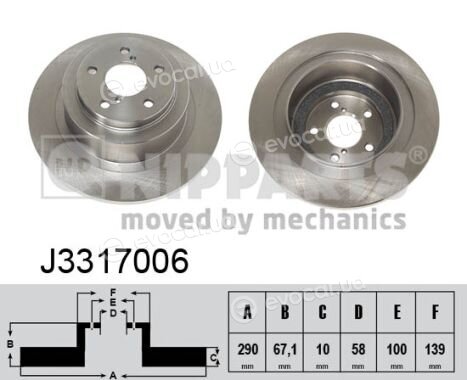 Nipparts J3317006