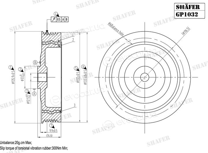 Shafer GP1032