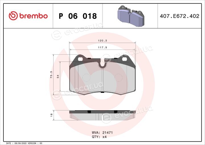 Brembo P 06 018