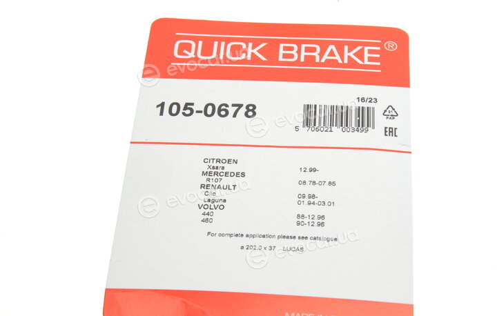 Kawe / Quick Brake 105-0678