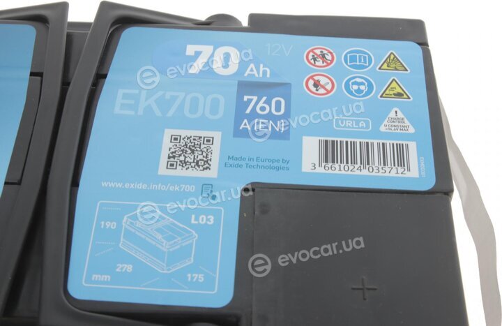 Exide EK700