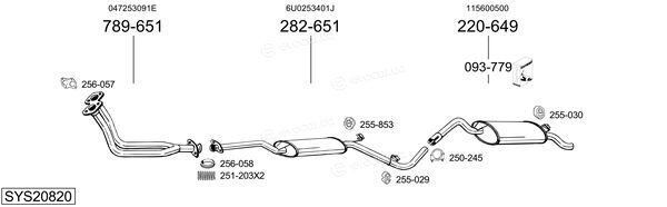 Bosal SYS20820