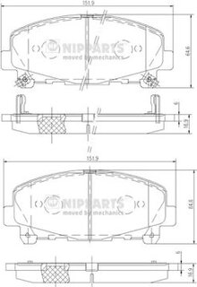 Nipparts N3604069