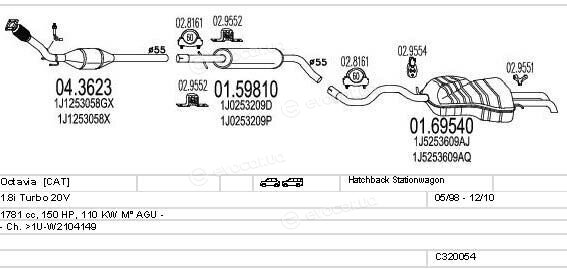 MTS C320054004830