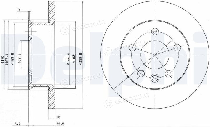 Delphi BG2716