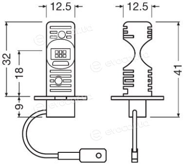 Osram 64151DWESY-HCB