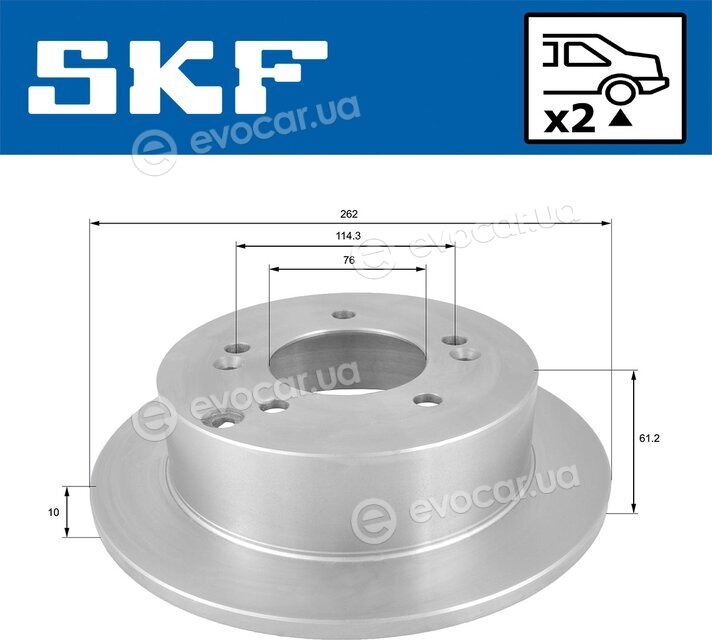 SKF VKBD 90556 S2