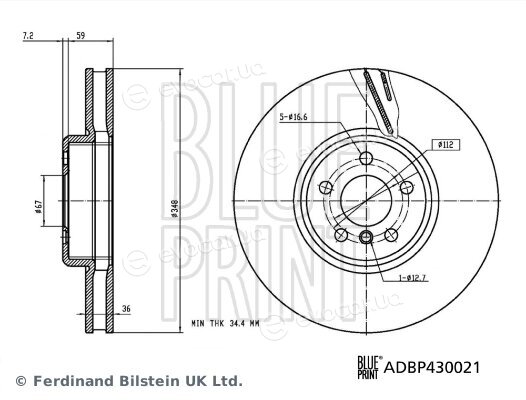 Blue Print ADBP430021