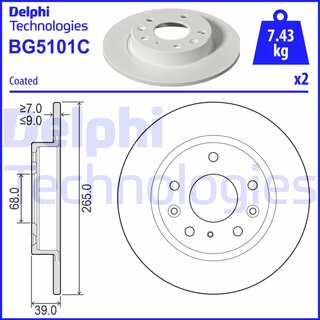Delphi BG5101C