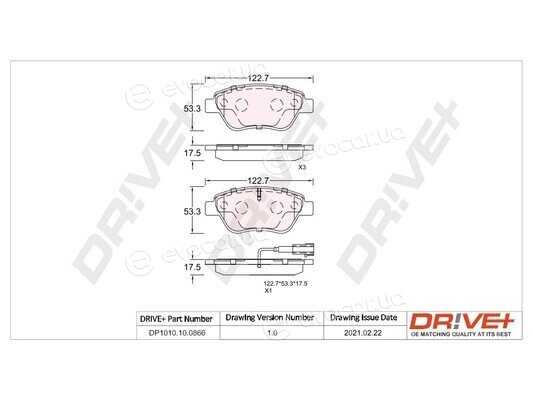 Drive+ DP1010.10.0866