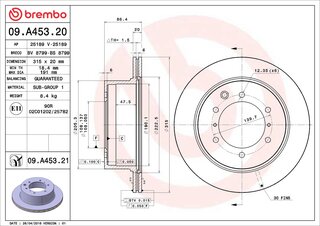 Brembo 09.A453.21