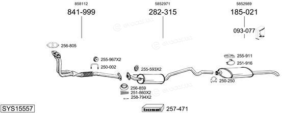 Bosal SYS15557