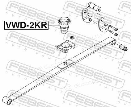 Febest VWD-2KR