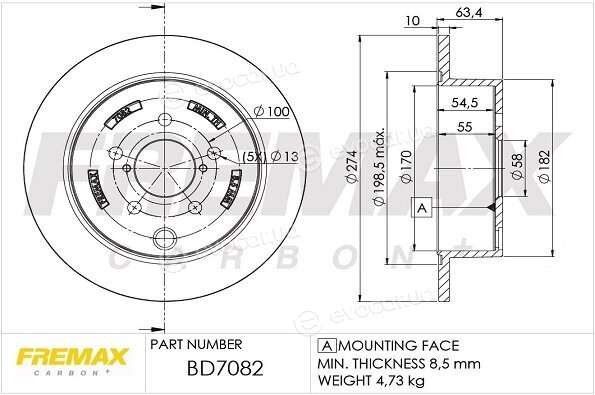 Fremax BD-7082