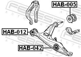 Febest HAB-005