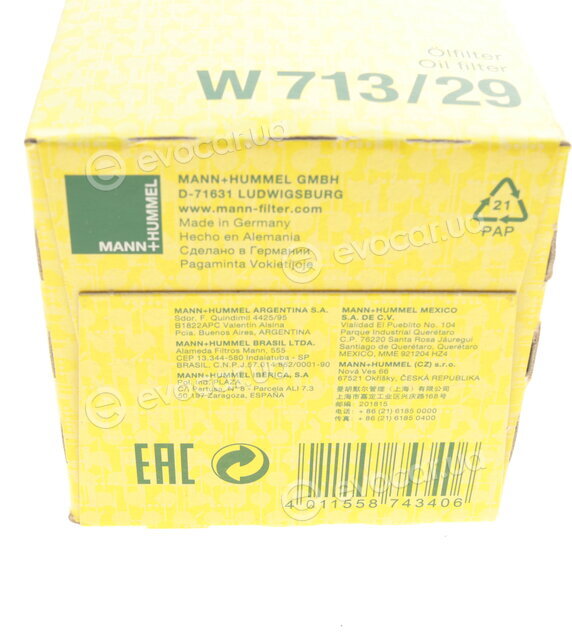 Mann W 713/29