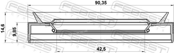 Febest 95PES-44901015C