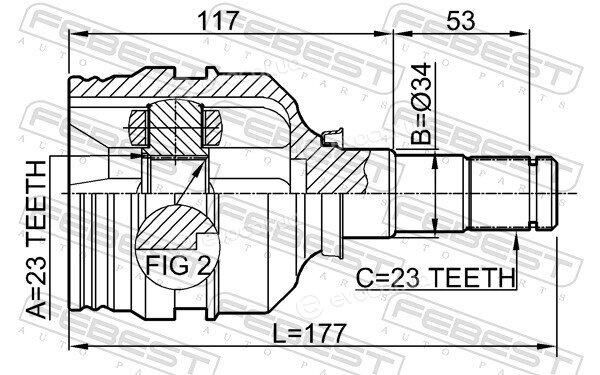 Febest 0111-ZZE120